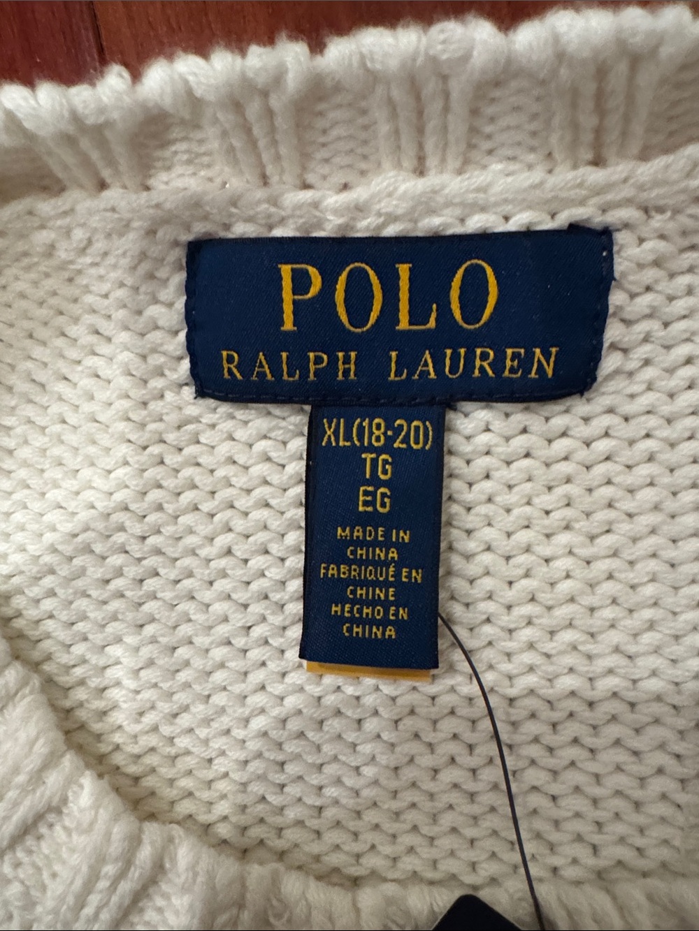 Polo Ralph Lauren Iconic American Flag Cotton Sweater - Picture 5 of 11